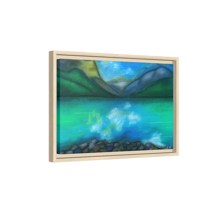 Mountain Lake Framed Wall Art