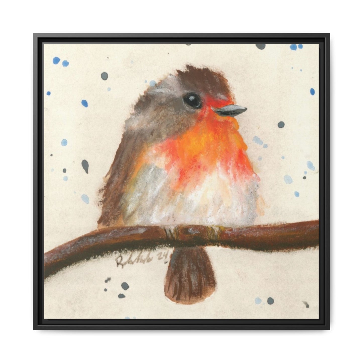 Robin Bird Framed Wall Art