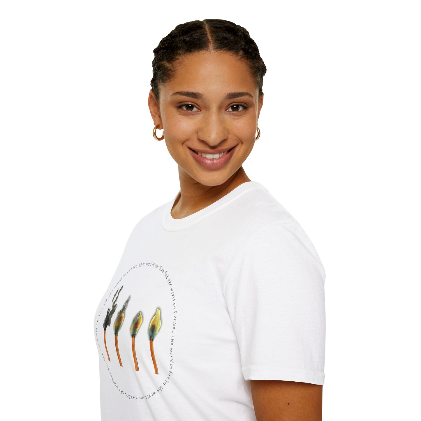 Light the World on Fire Unisex Softstyle T-Shirt