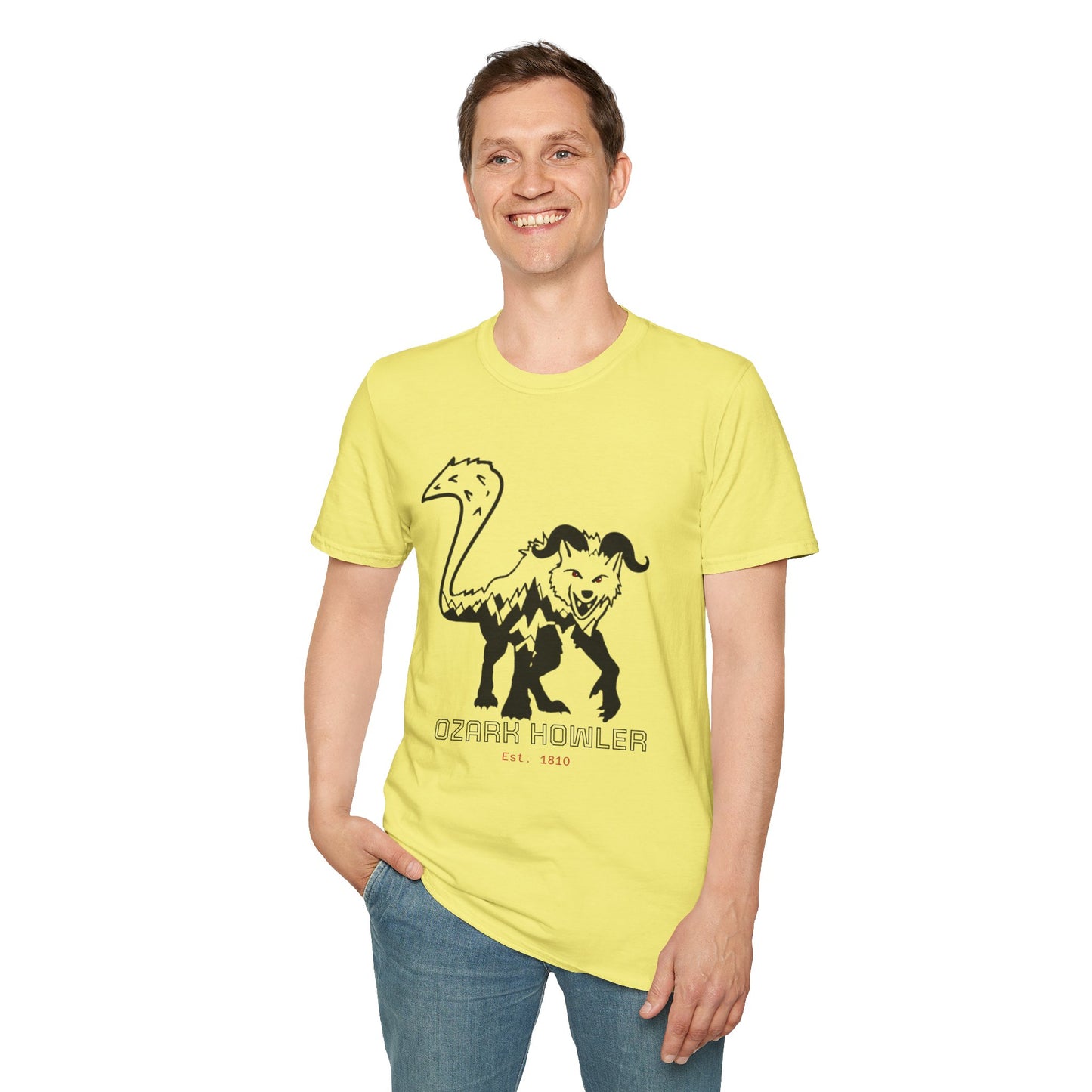 T-Shirt — Ozark Howler Mythical Creature Graphic Tee
