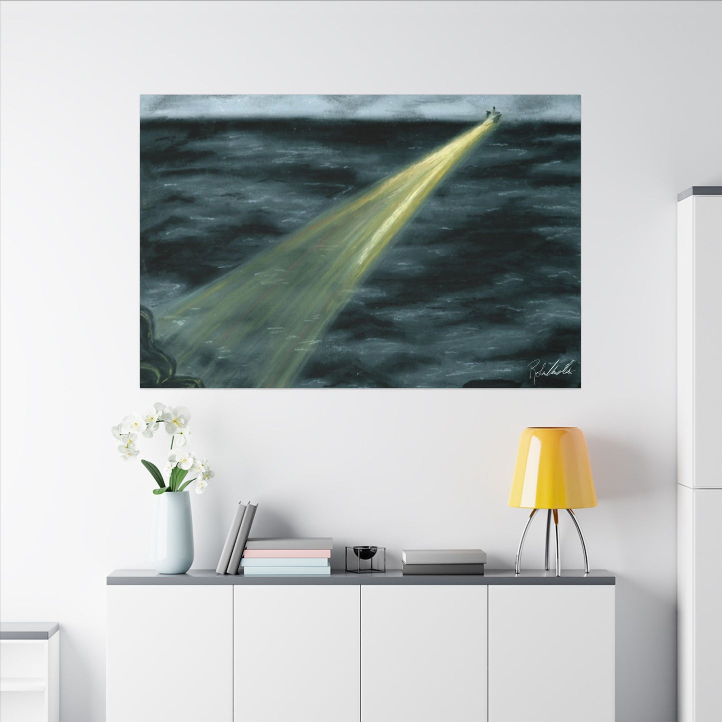 Stormy Seas Canvas Gallery Wrap