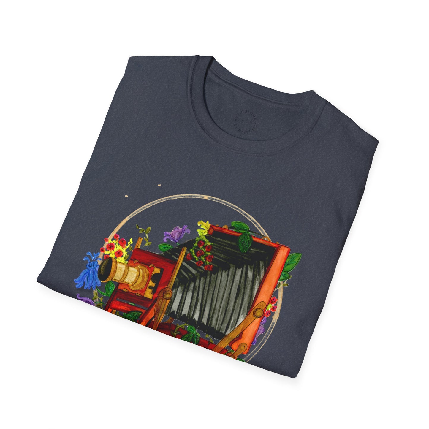 Vintage Camera Unisex Softstyle T-Shirt