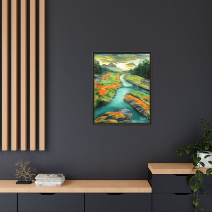 Mountain Stream Framed Wall Art