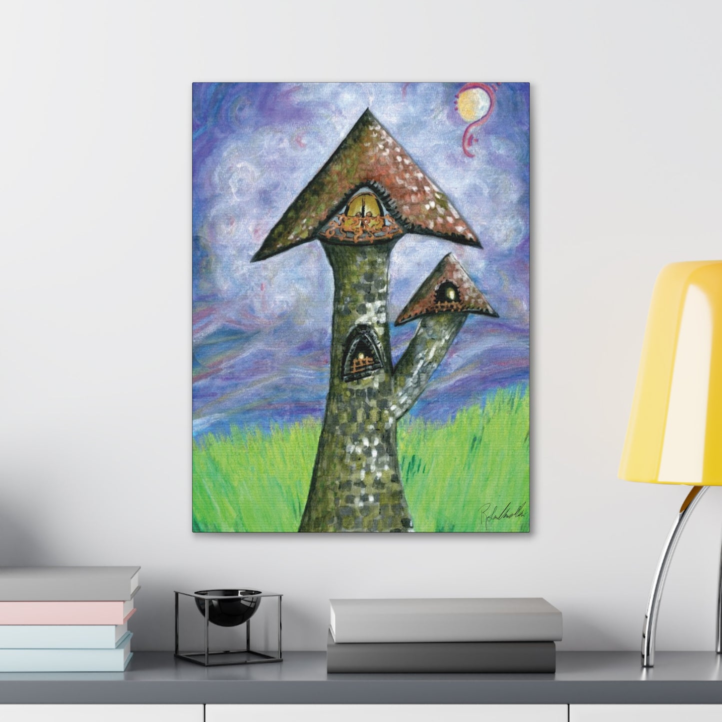 Castle Tower Canvas Gallery Wrap