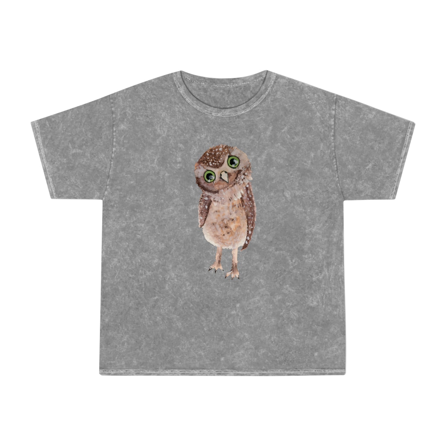 Owl Mineral Unisex Wash T-Shirt