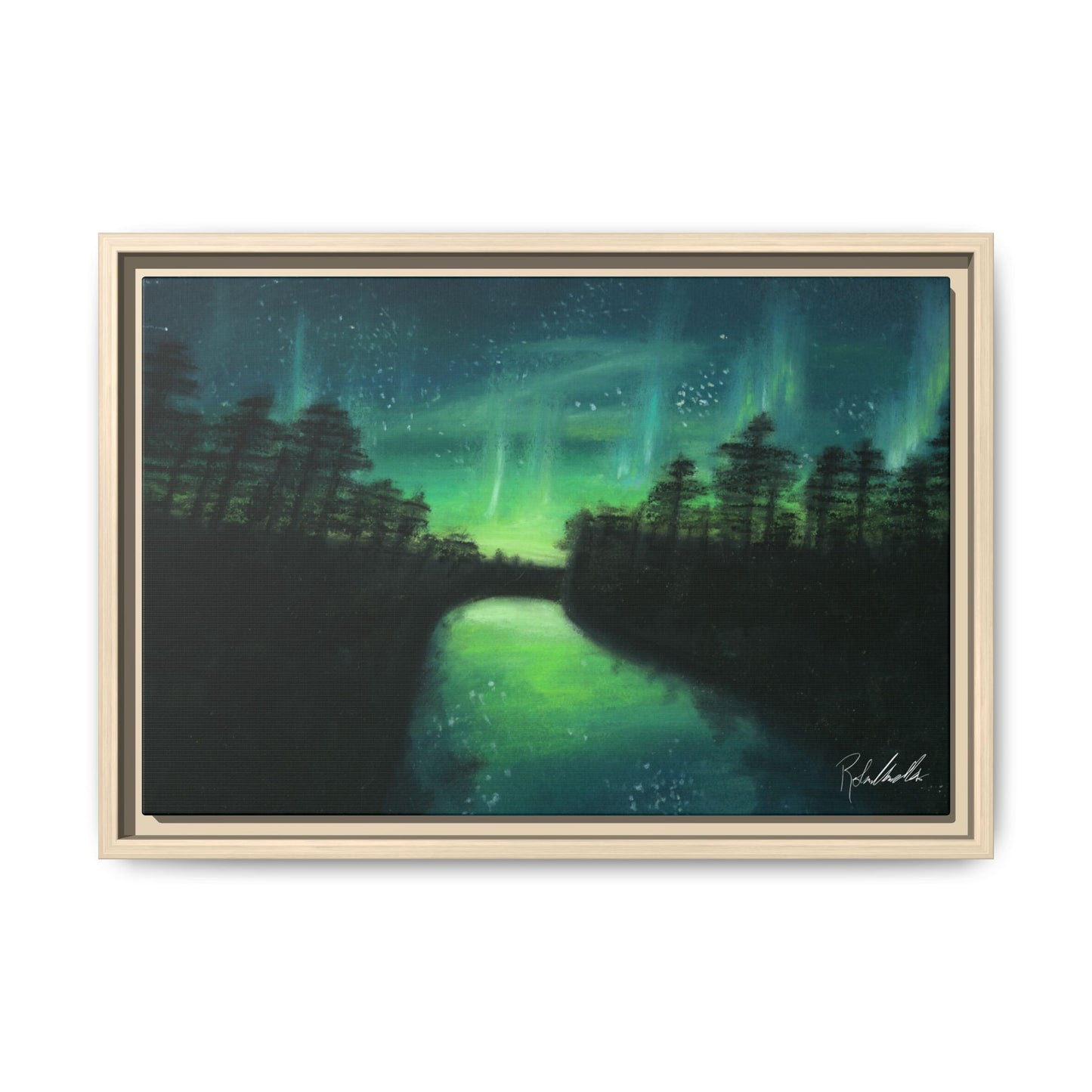 Northern Lights Framed Wall Art