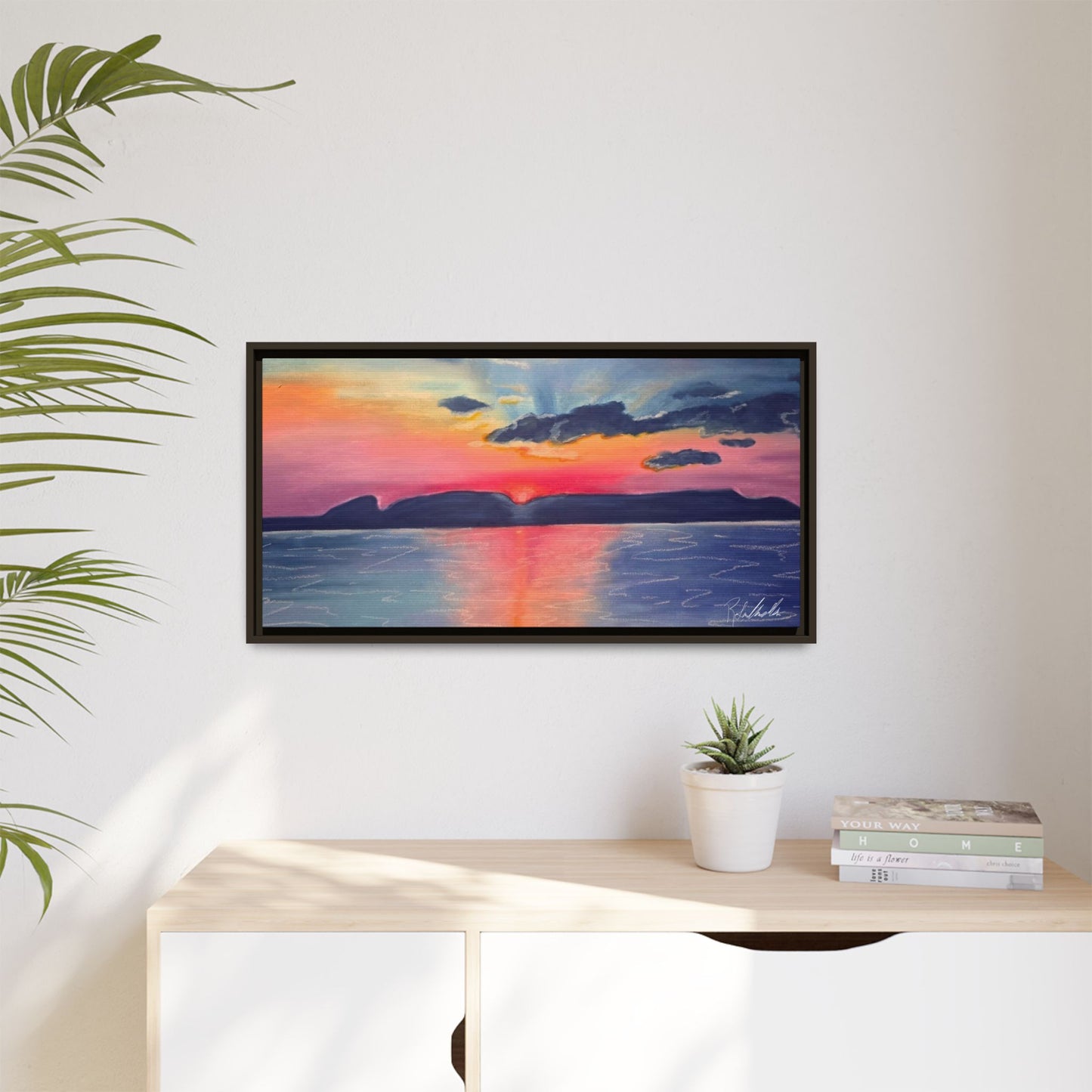 Sleeping Giant at Dawn Framed Wall Art