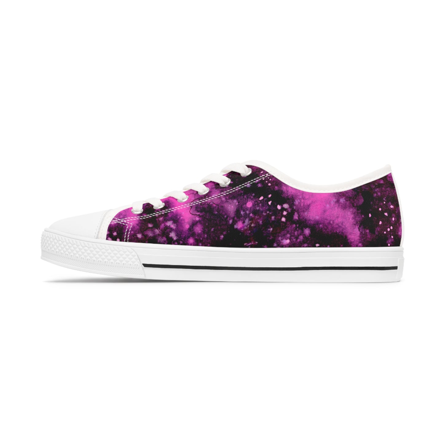 Rose Colored Galaxy Unisex Classic Low Top Sneakers