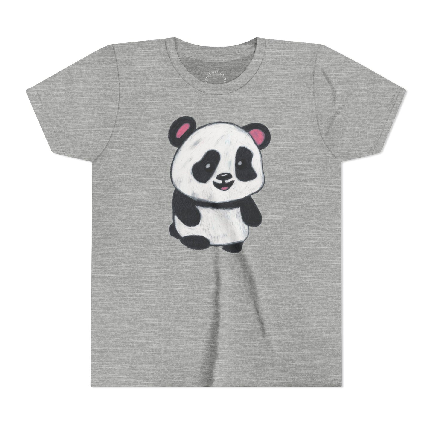 Kids Panda Tee — Cute Hand-Drawn Baby Panda Youth Shirt