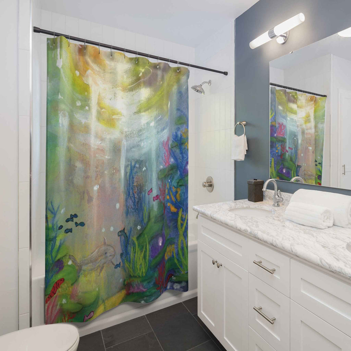 Coral Reef Shower Curtain