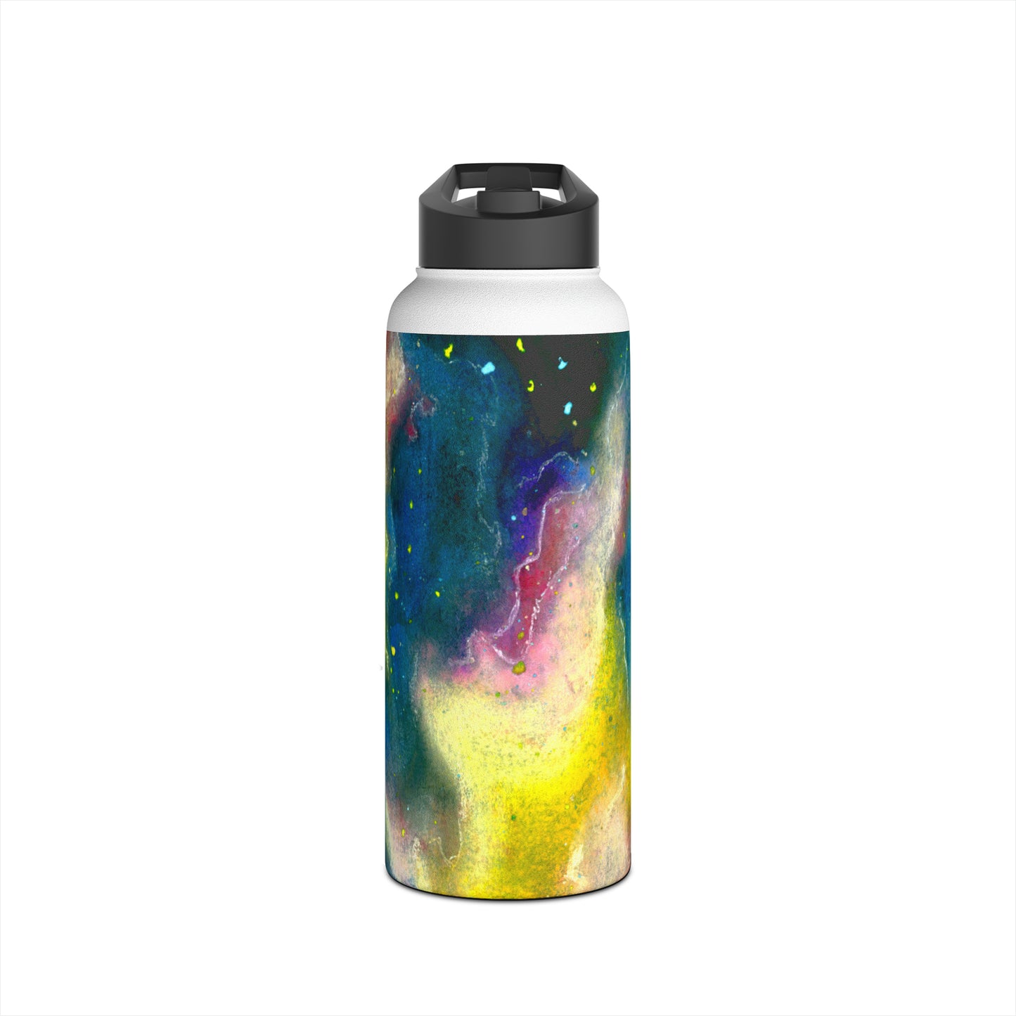 Sunrise Galaxy Stainless Steel Water Bottle, Standard Lid