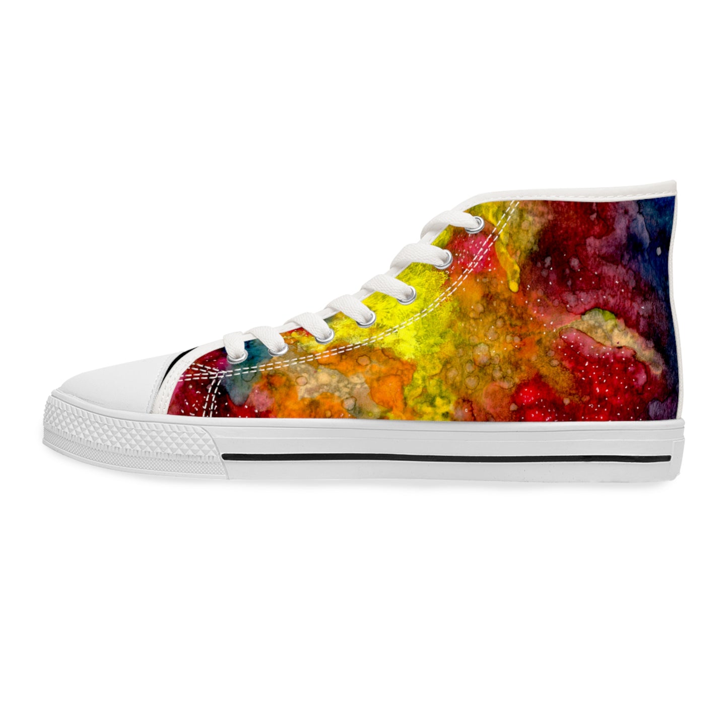 Sunset Clouds Galaxy Unisex Classic High Top Sneakers