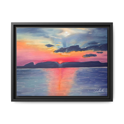 Sleeping Giant at Dawn Framed Wall Art