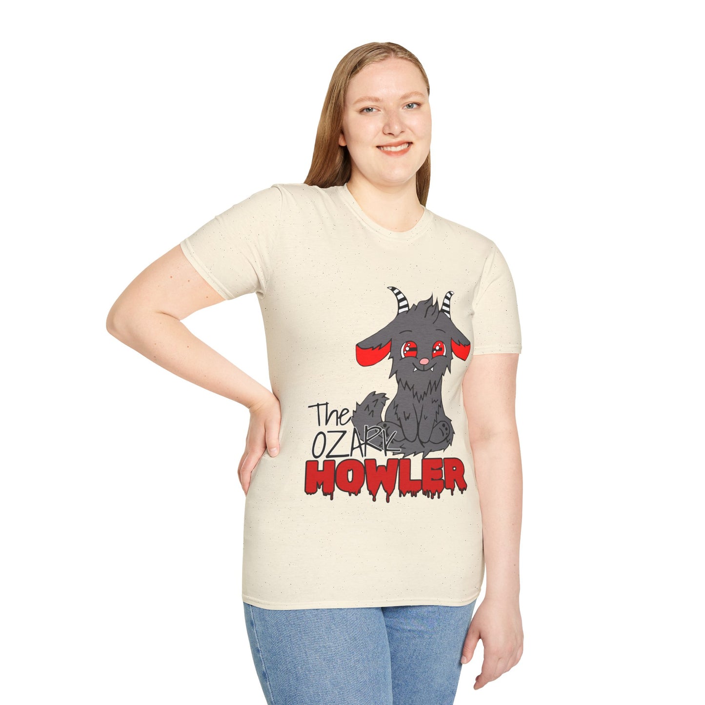 Baby Ozark Howler T-Shirt — Cute Spooky Cryptid "The Howler" Graphic Tee
