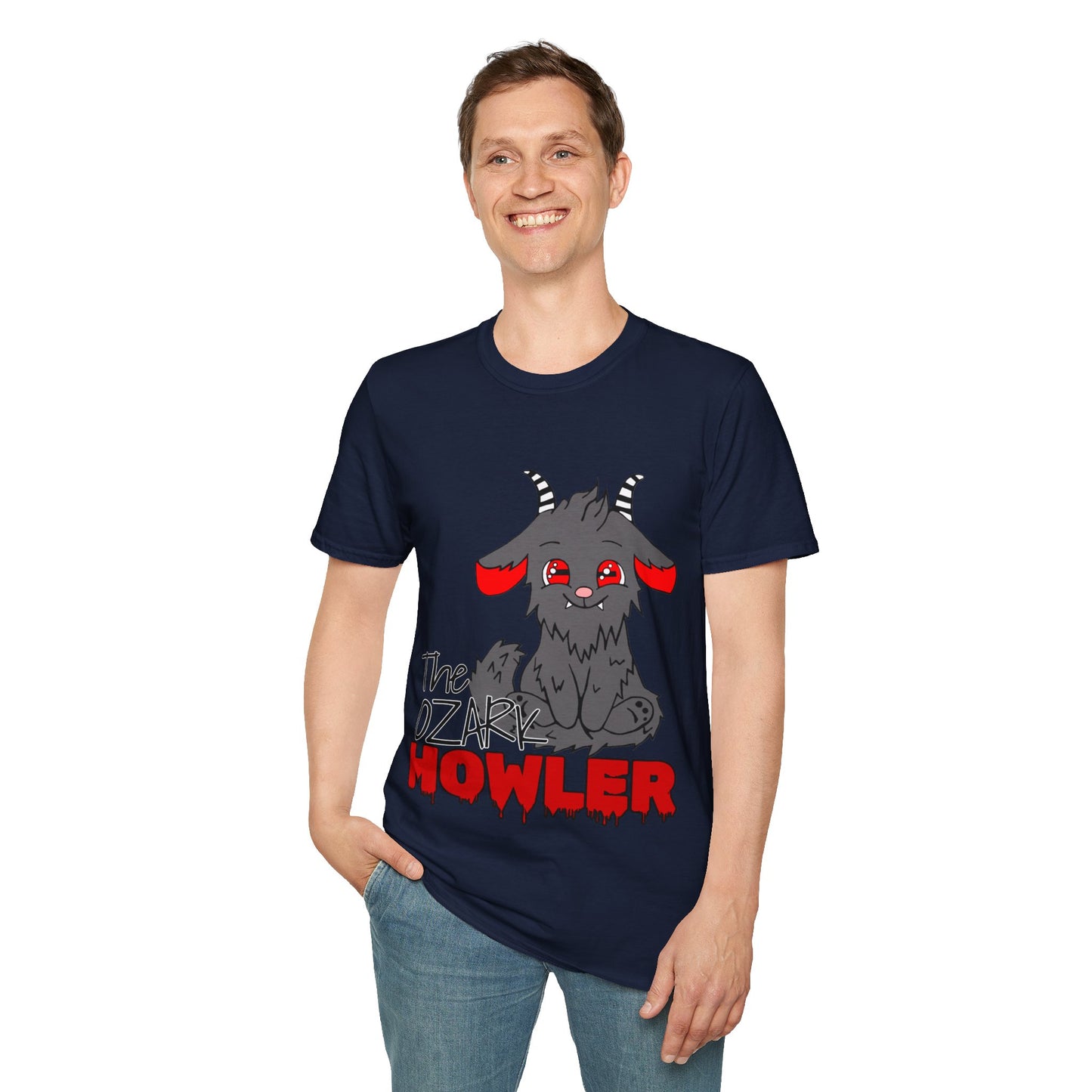 Baby Ozark Howler T-Shirt — Cute Spooky Cryptid "The Howler" Graphic Tee