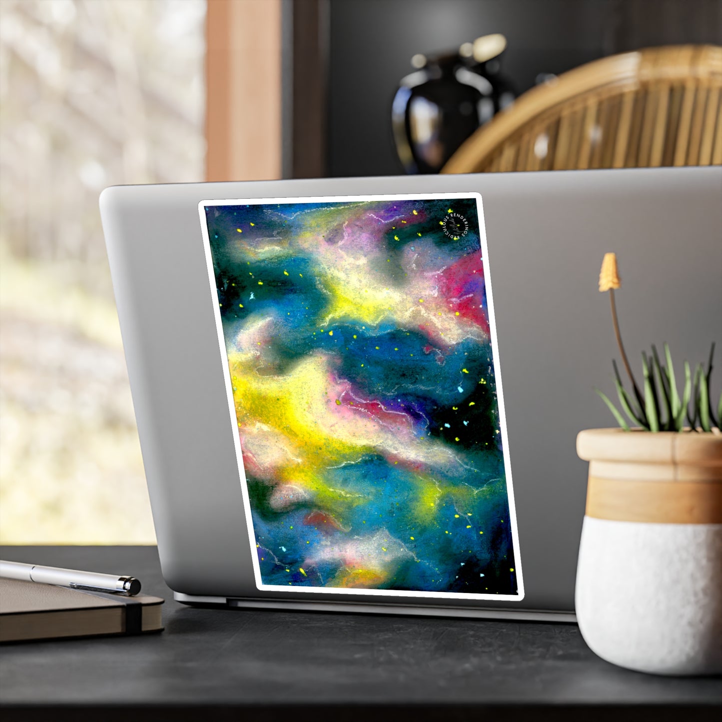 Sunrise Galaxy Kiss-Cut Vinyl Decals