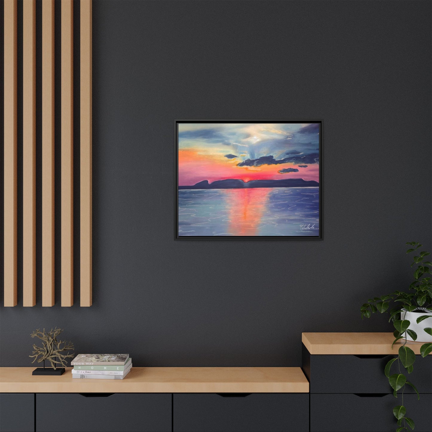 Sleeping Giant at Dawn Framed Wall Art