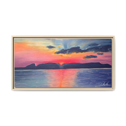 Sleeping Giant at Dawn Framed Wall Art