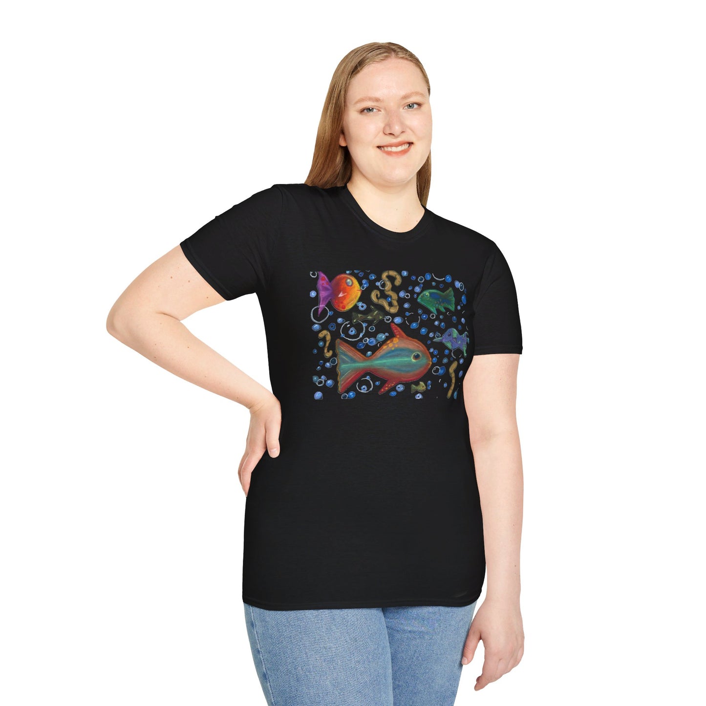 Fish Unisex Softstyle T-Shirt