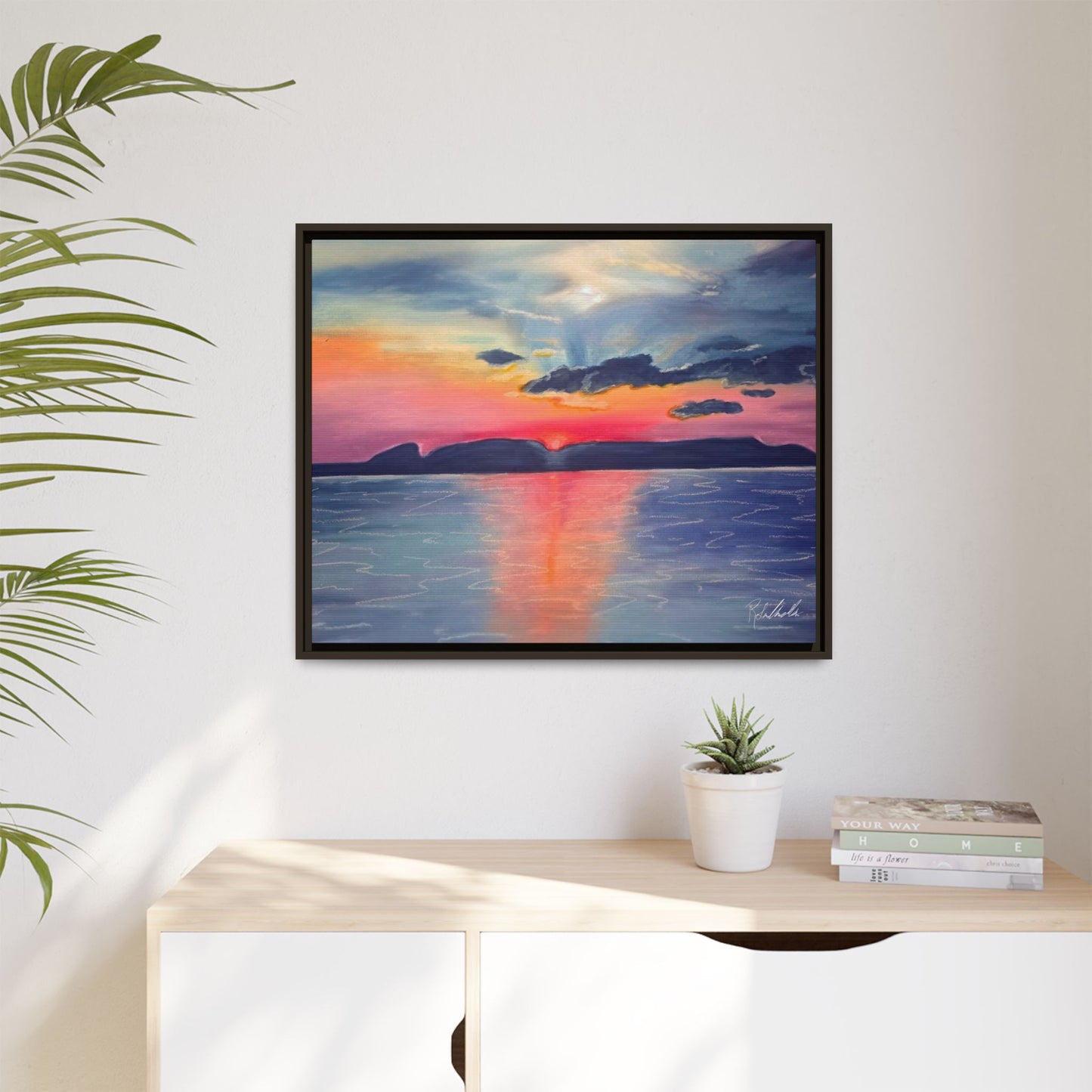 Sleeping Giant at Dawn Framed Wall Art