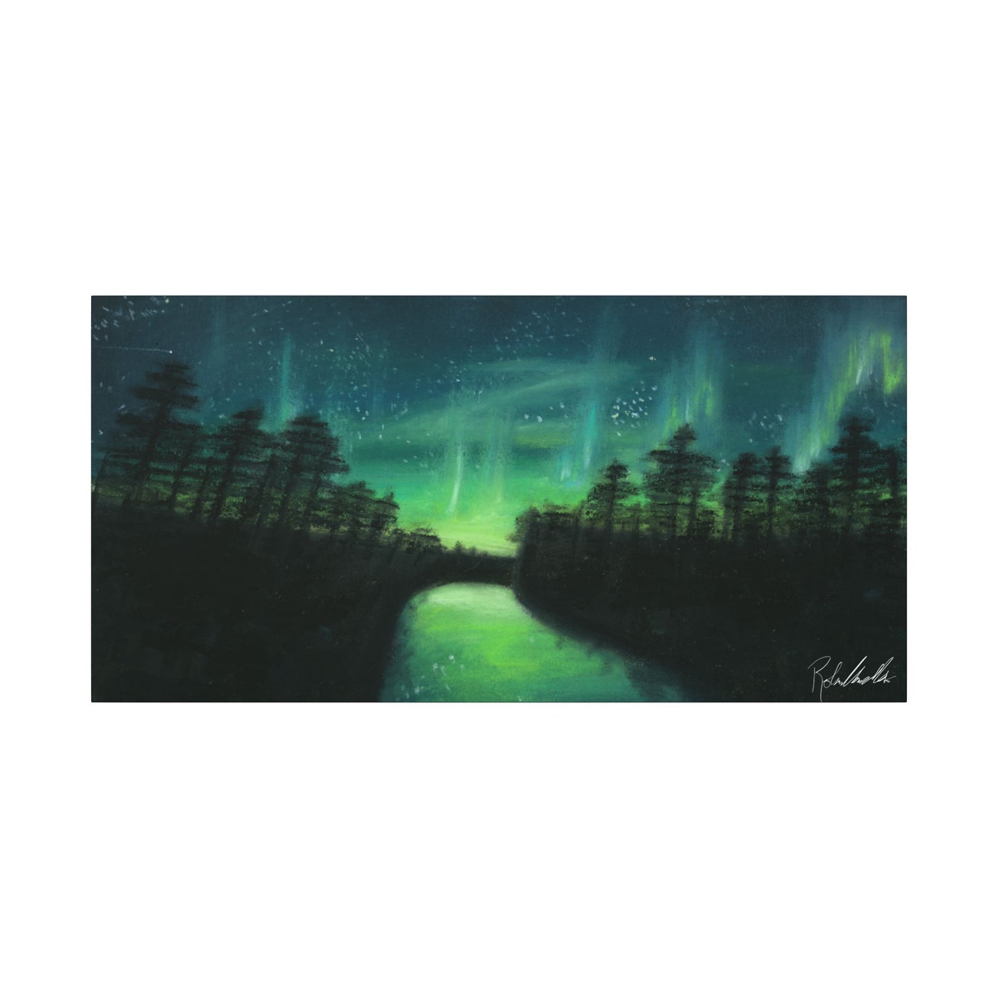 Northern Lights Canvas Gallery Wrap