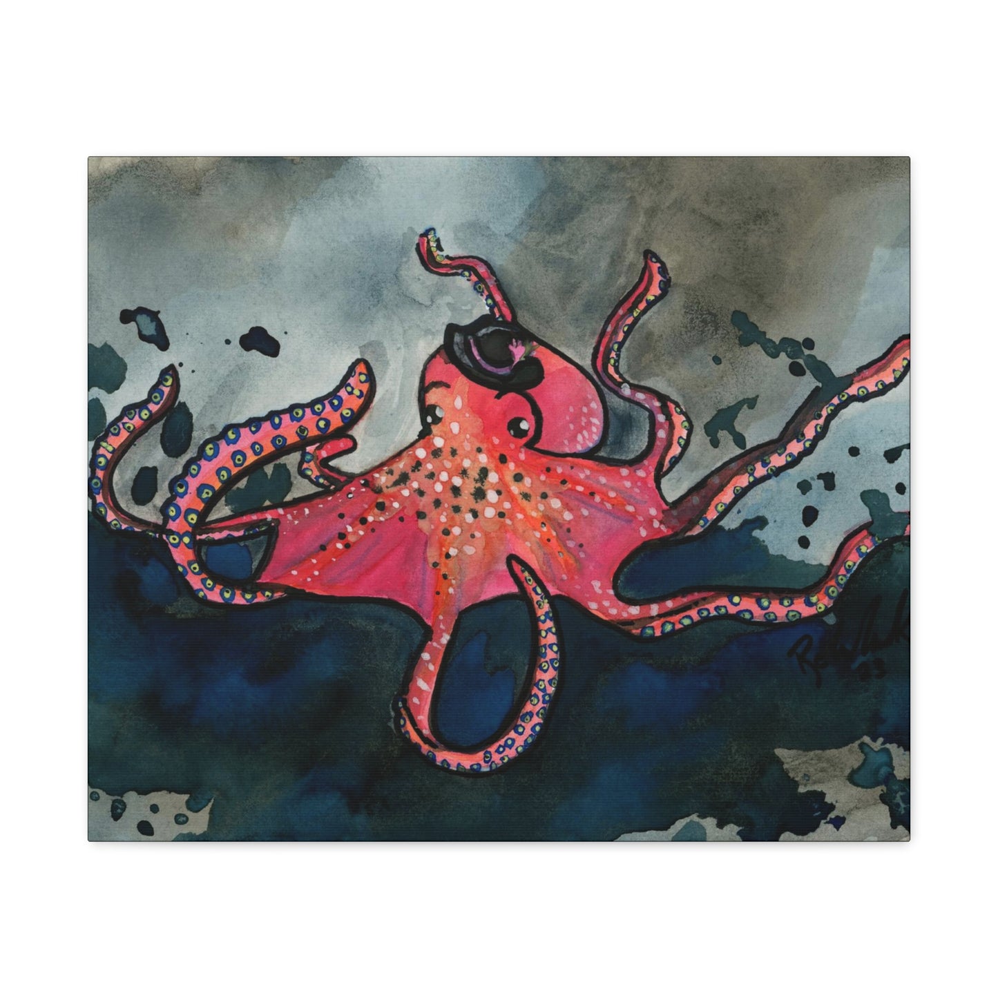 Octopus Canvas Gallery Wraps