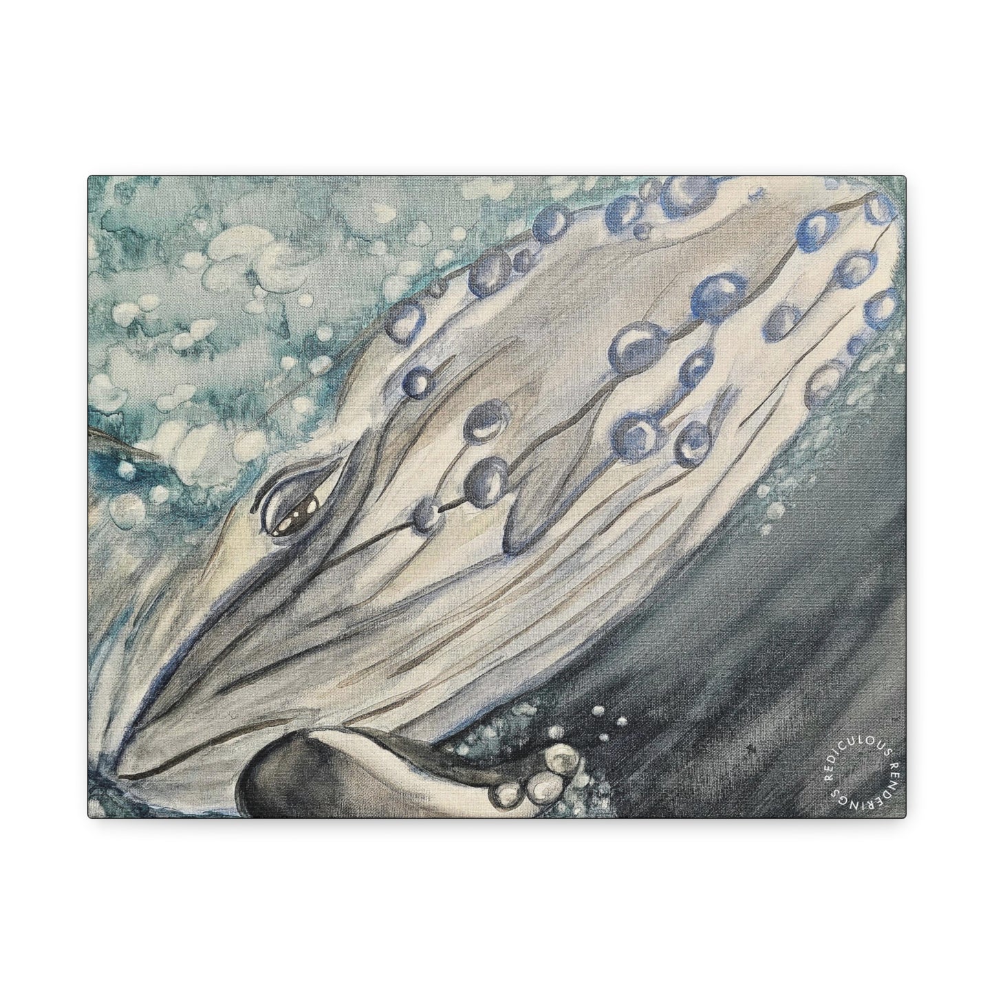 Whale Canvas Gallery Wrap