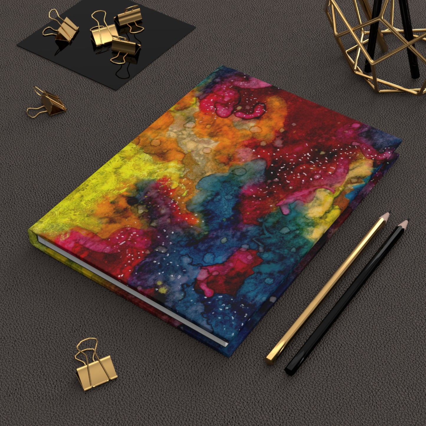 Sunset Clouds Galaxy Hardcover Journal Matte 150 Pages, Printed Cover