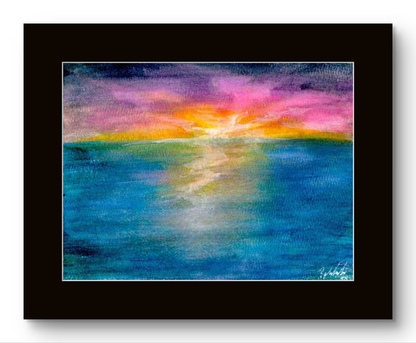 Ocean Sunrise 8x10 Museum Grade Fine Art Print