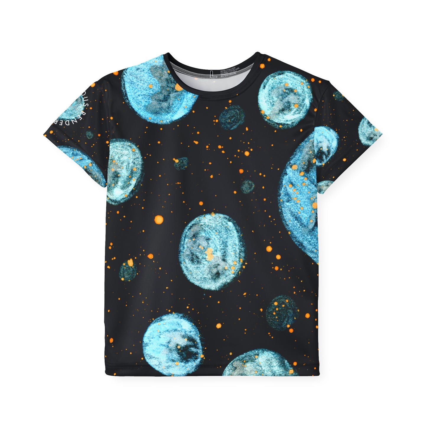 Little Blue Planets Galaxy Kids Sports Jersey (AOP)