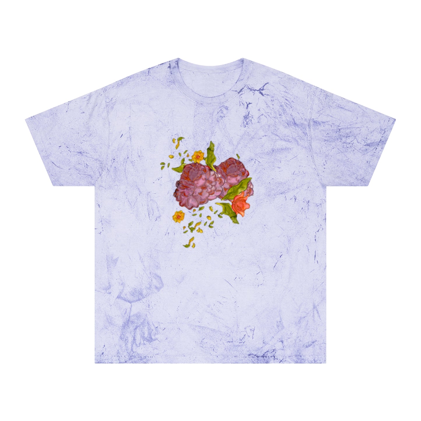 Vintage Flowers Unisex Color Blast T-Shirt