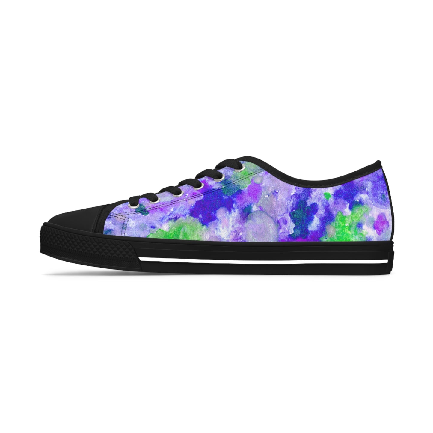 Purple Dot Unisex Classic Low Top Sneakers