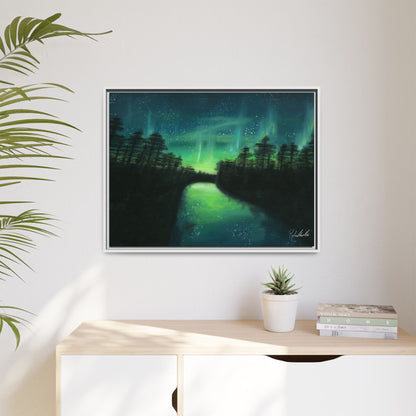Northern Lights Framed Wall Art