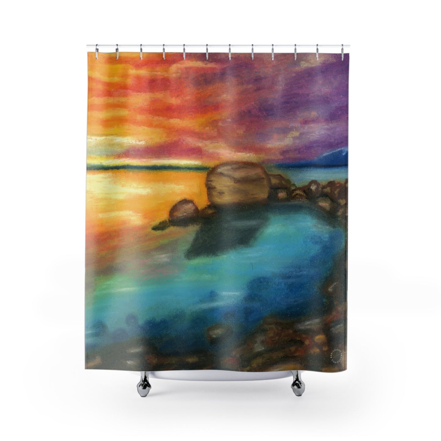 Sunset Cove Shower Curtain