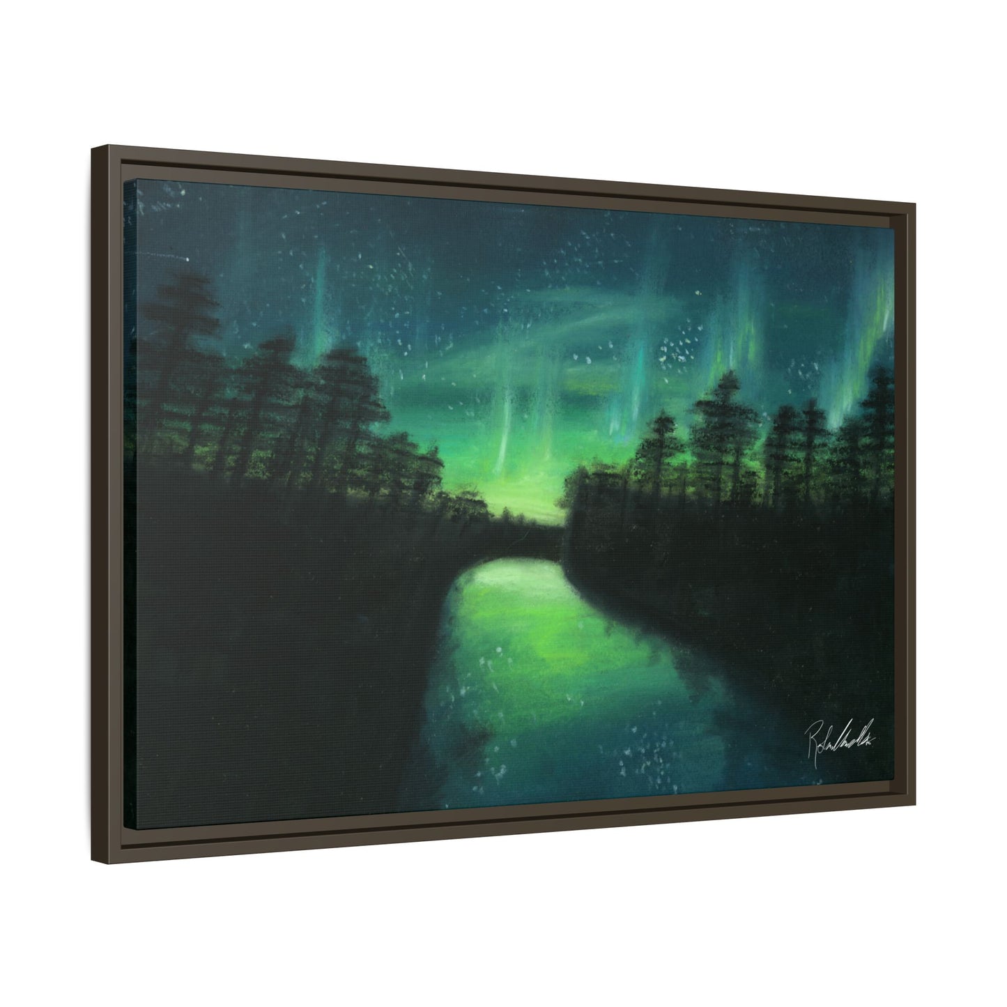 Northern Lights Framed Wall Art