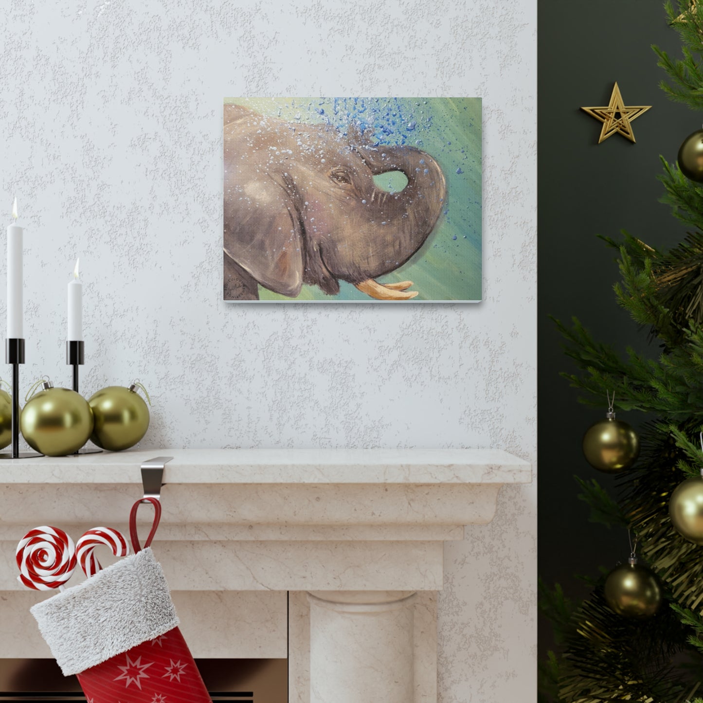 Elephant Canvas Gallery Wraps