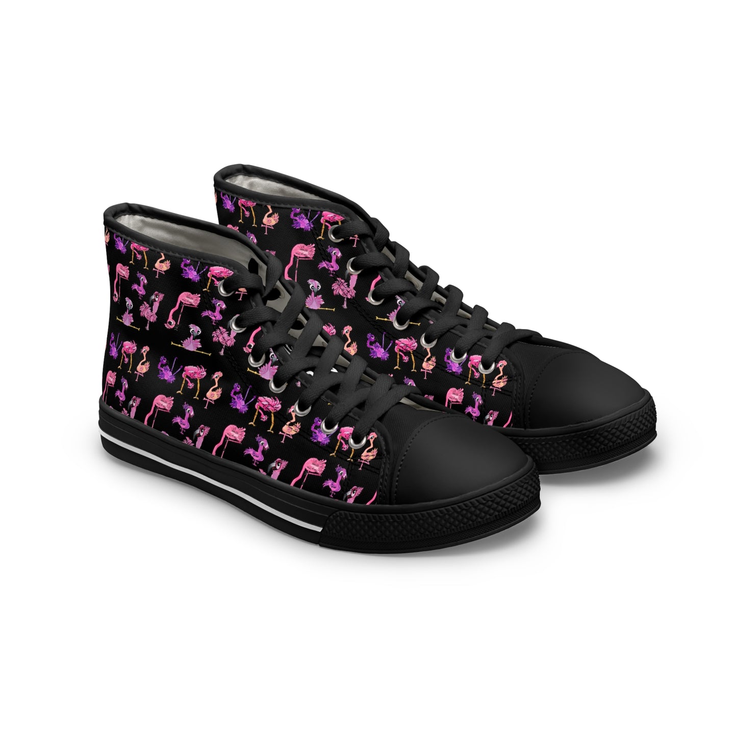 Unisex Flamingo Classic High Top Sneakers