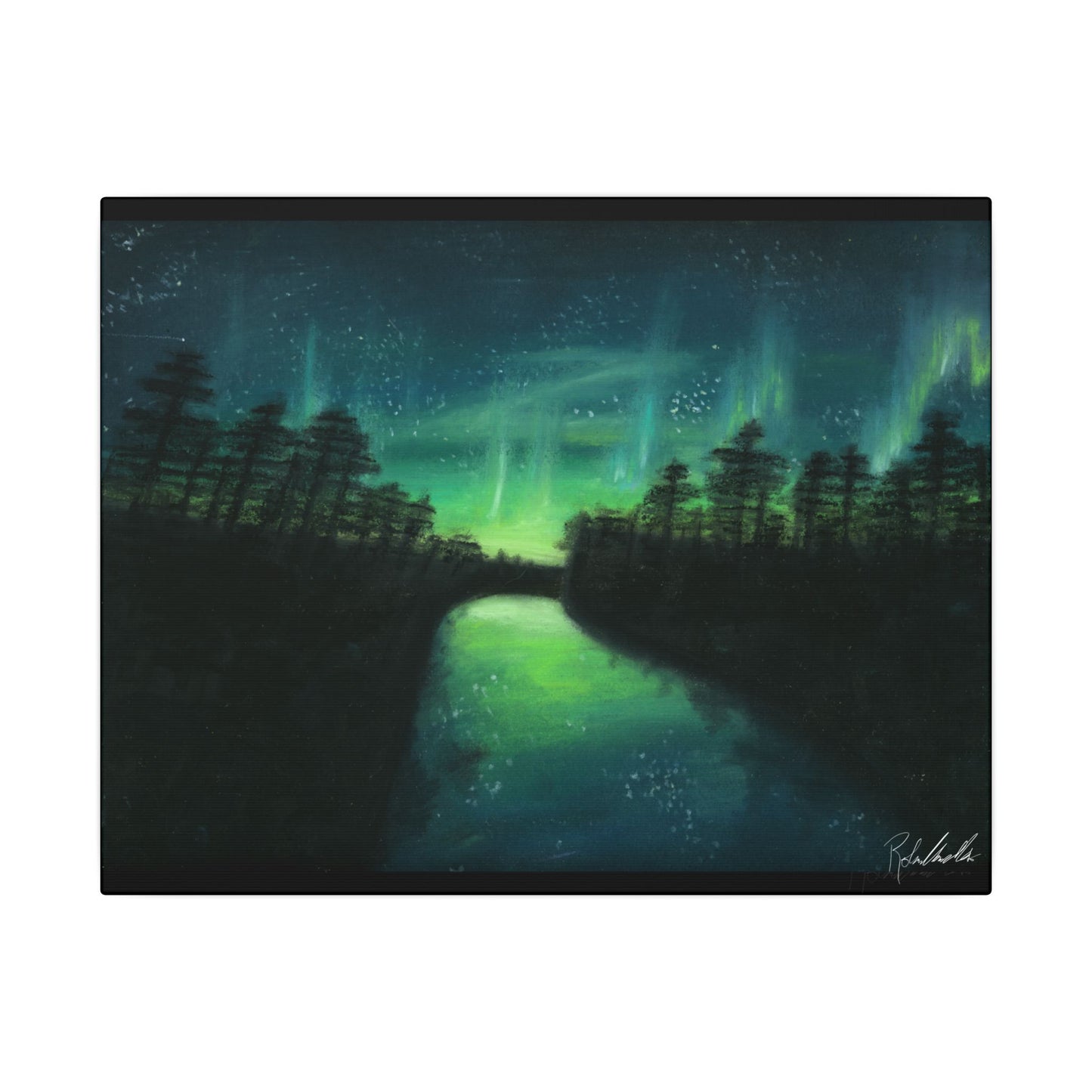 Northern Lights Canvas Gallery Wrap