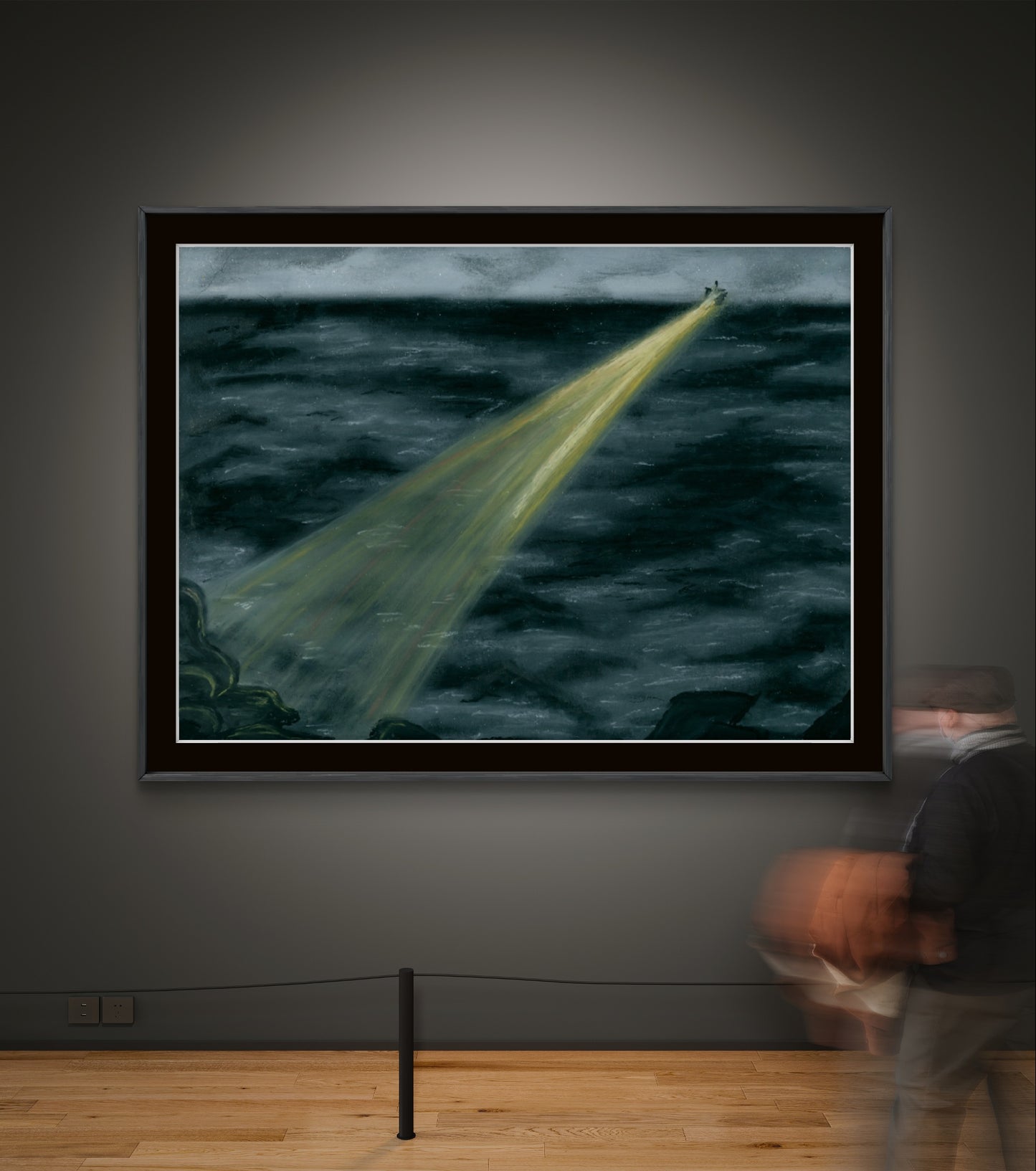 Lost At Sea Guiding Light 8x10 Museum Grade Fine Art Print