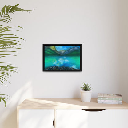 Mountain Lake Framed Wall Art