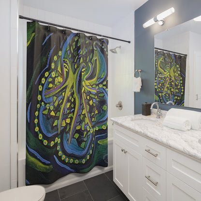 Octopus Shower Curtains