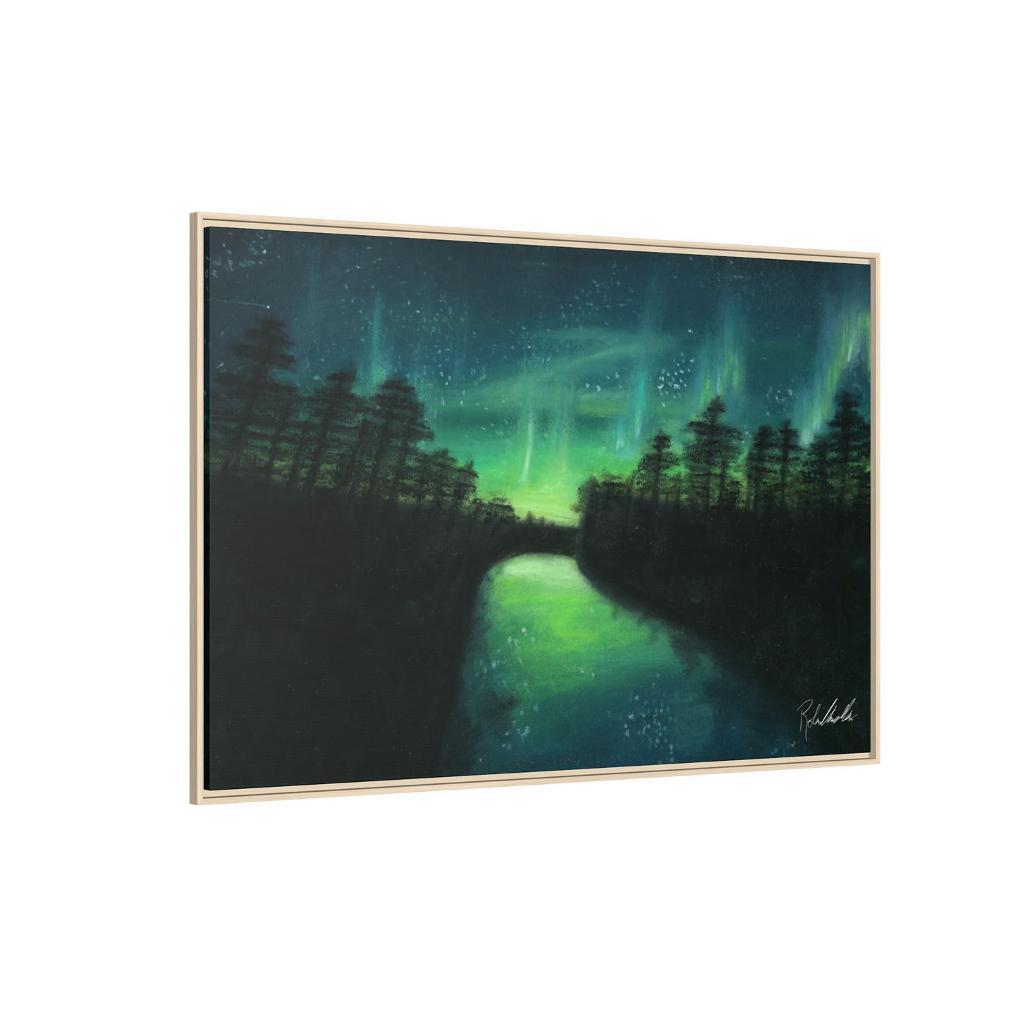 Northern Lights Framed Wall Art