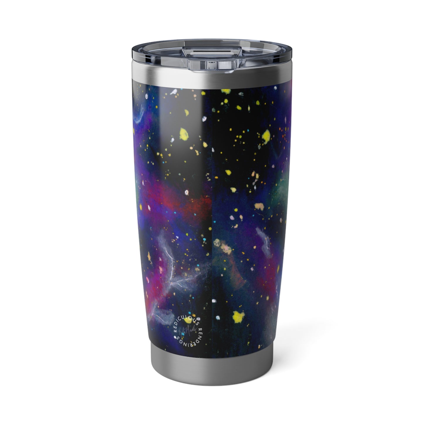 Rainbow Vortex Galaxy Vagabond 20oz Tumbler