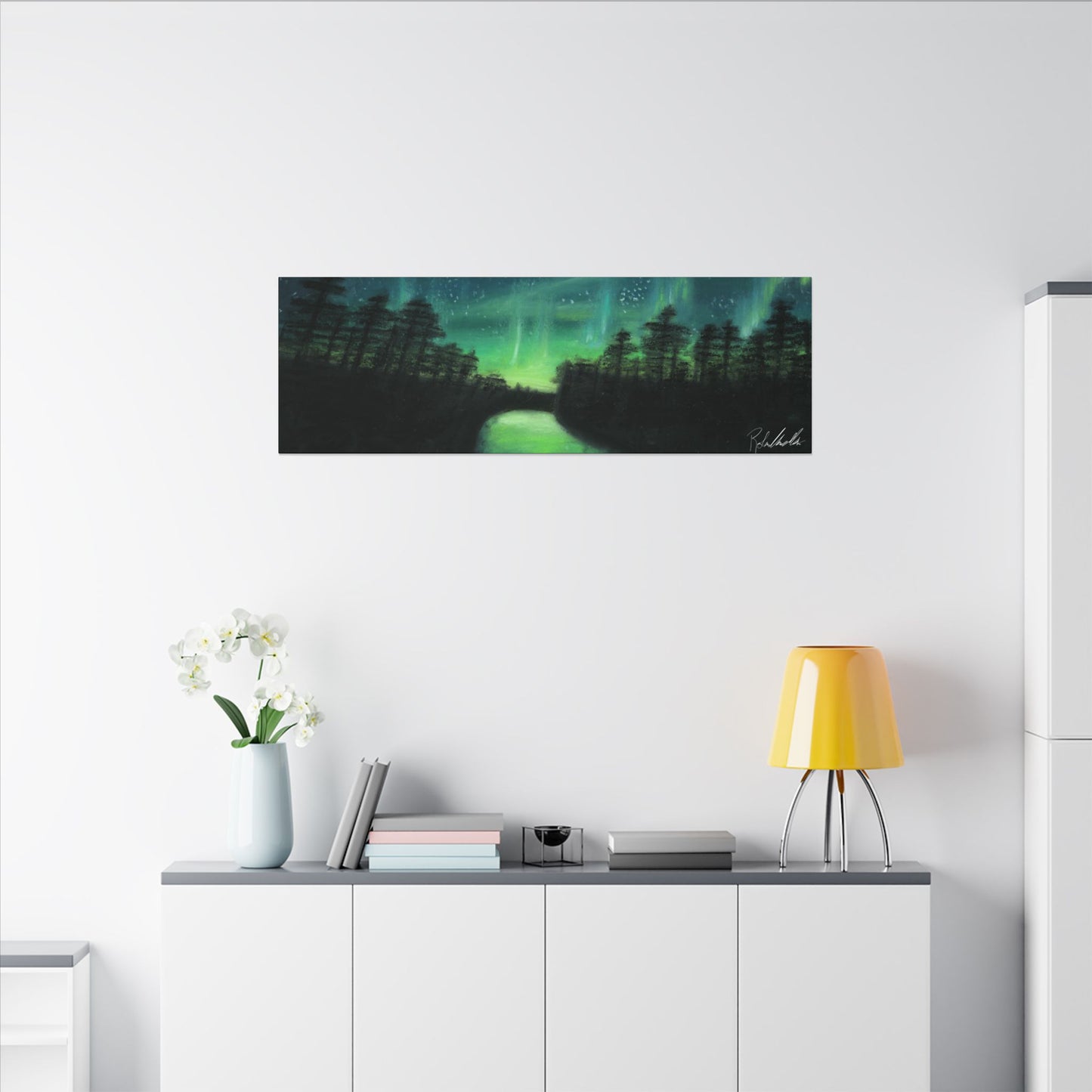 Northern Lights Canvas Gallery Wrap