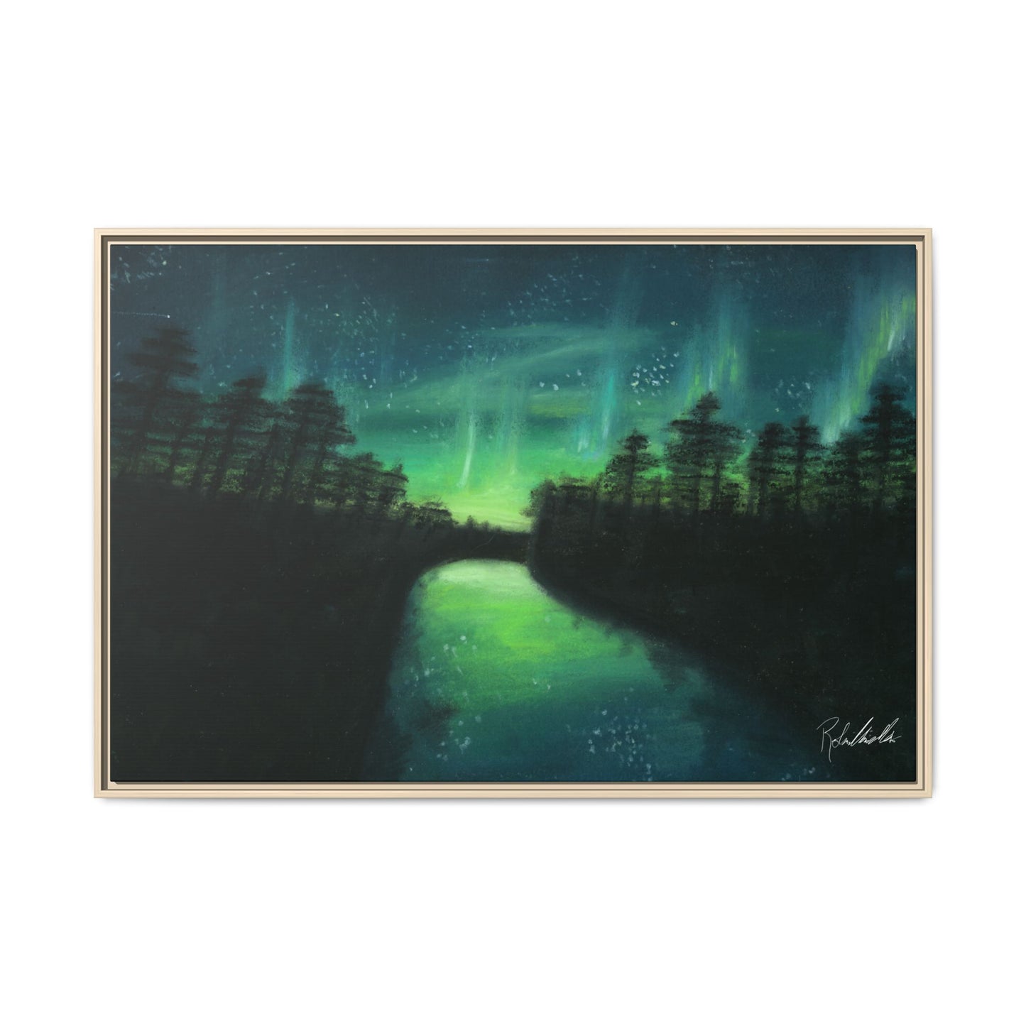 Northern Lights Framed Wall Art
