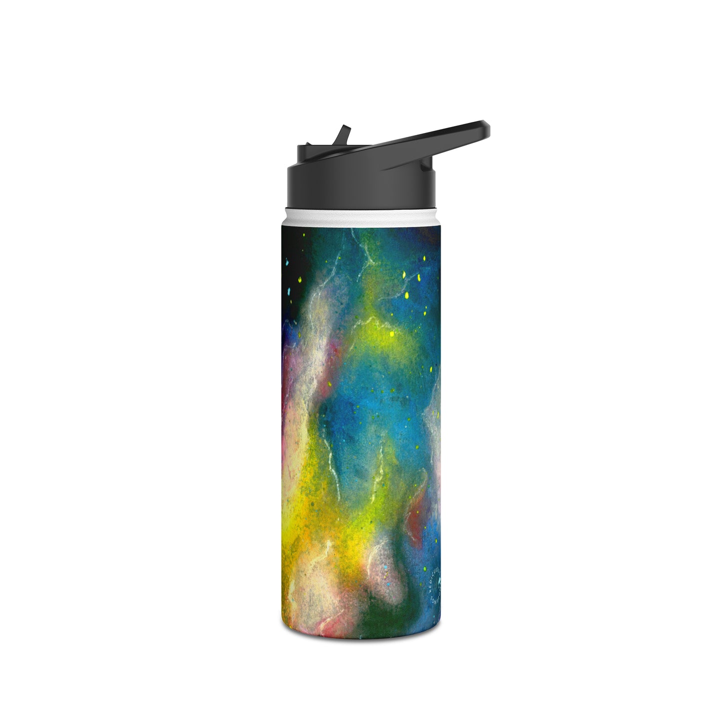 Sunrise Galaxy Stainless Steel Water Bottle, Standard Lid