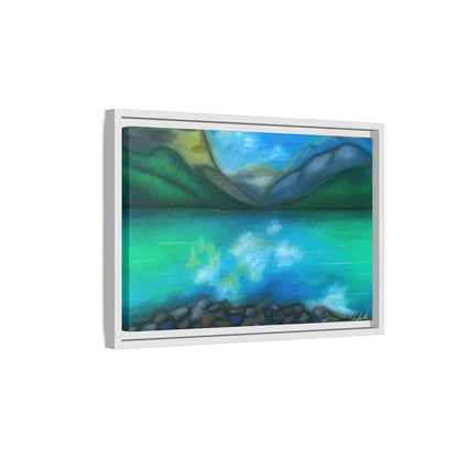 Mountain Lake Framed Wall Art