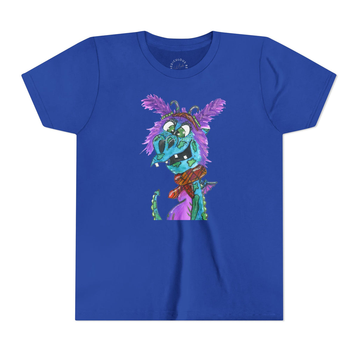 Youth Tee — Colorful Friendly Monster Kids Graphic T-Shirt