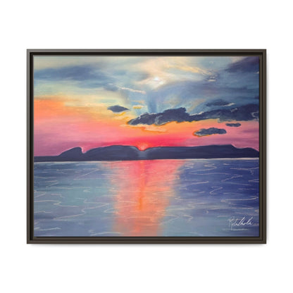 Sleeping Giant at Dawn Framed Wall Art