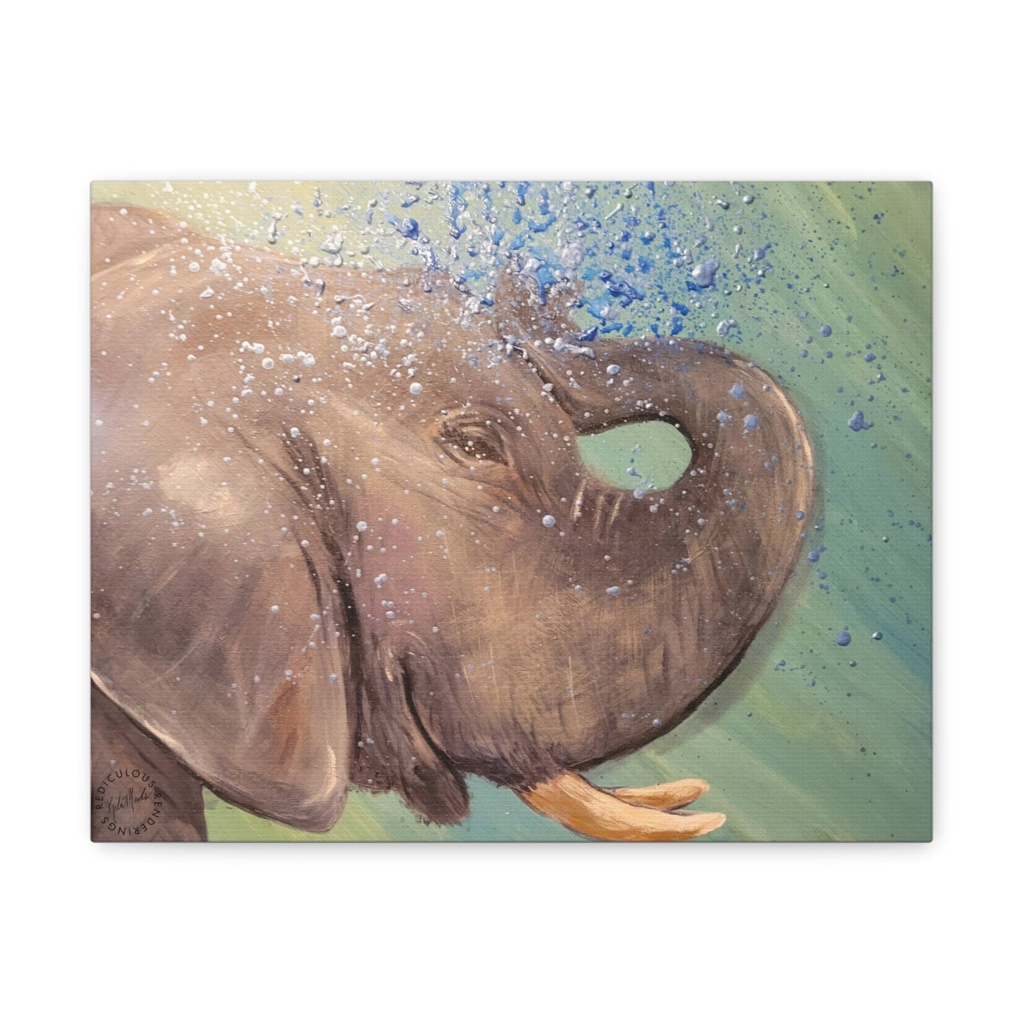 Elephant Canvas Gallery Wraps